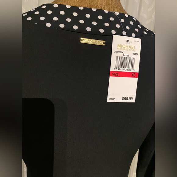 MICHAEL Michael Kors Polka Dot Trim Dress - Picture 4 of 5